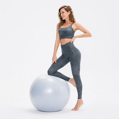 Printed medium support bra