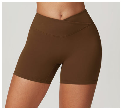 V waist hot pants