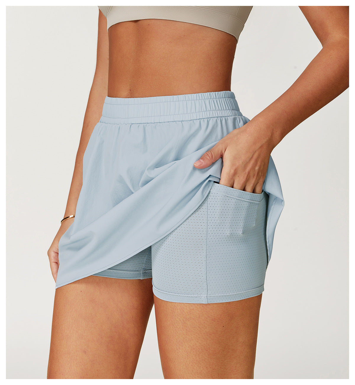 Quick dry tennis skirt