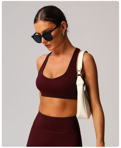 Comfy padded T back bra