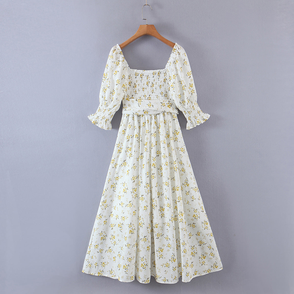 Printed maxi dress