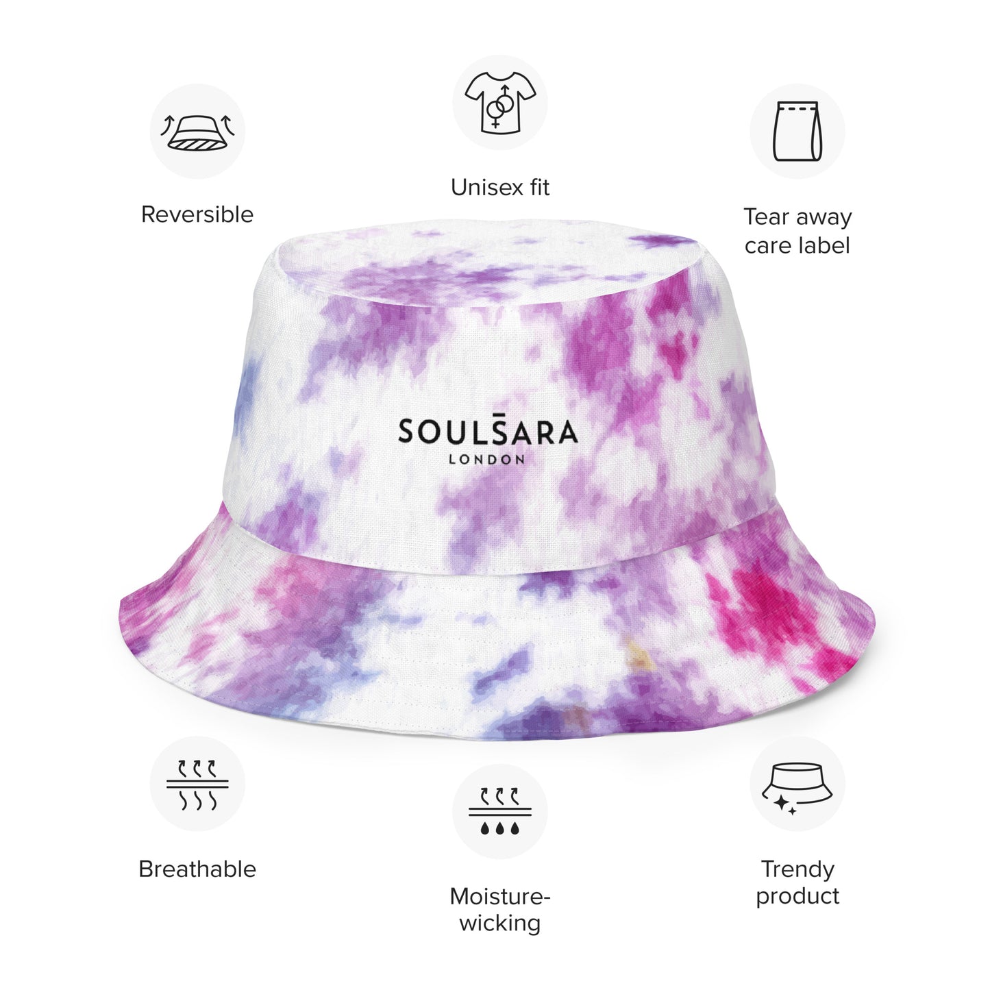 Reversible bucket hat