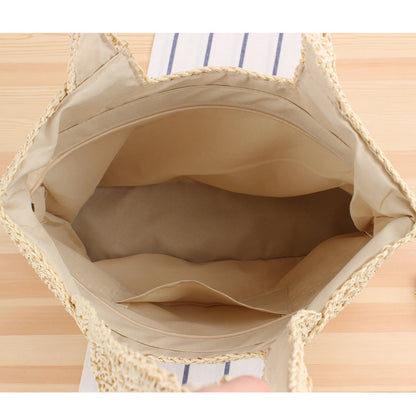 Hand-Woven  Beach Bag