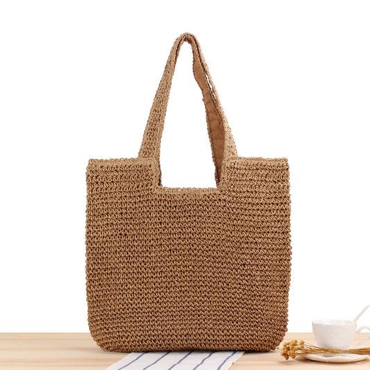 Hand-Woven  Beach Bag