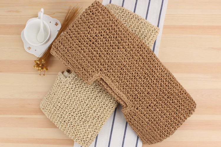 Hand-Woven  Beach Bag