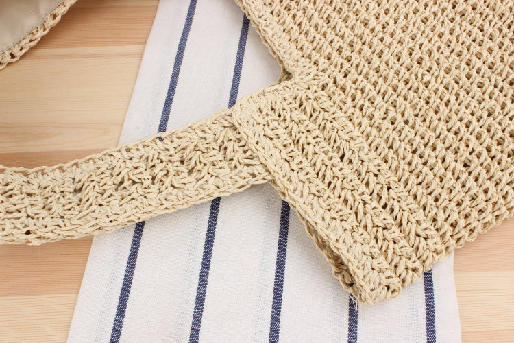 Hand-Woven  Beach Bag
