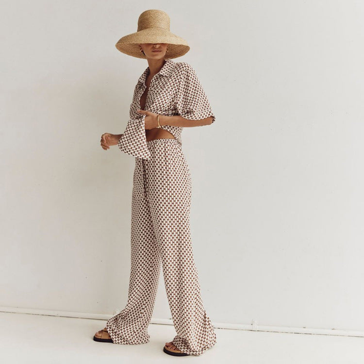 Cotton two piece set