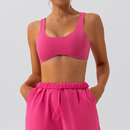 Quick dry yogawear sports bra