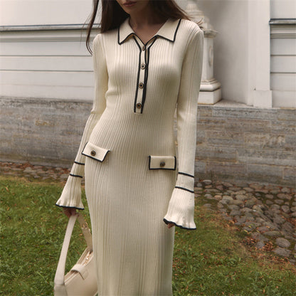 Knitted maxi dress