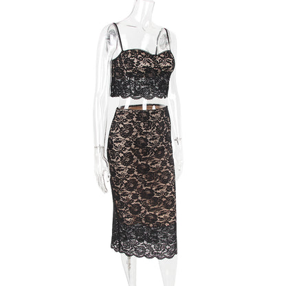 Lace two piece set